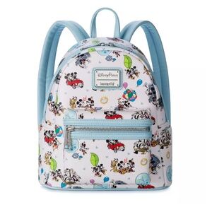 Mickey and Minnie Mouse Loungefly Mini Backpack